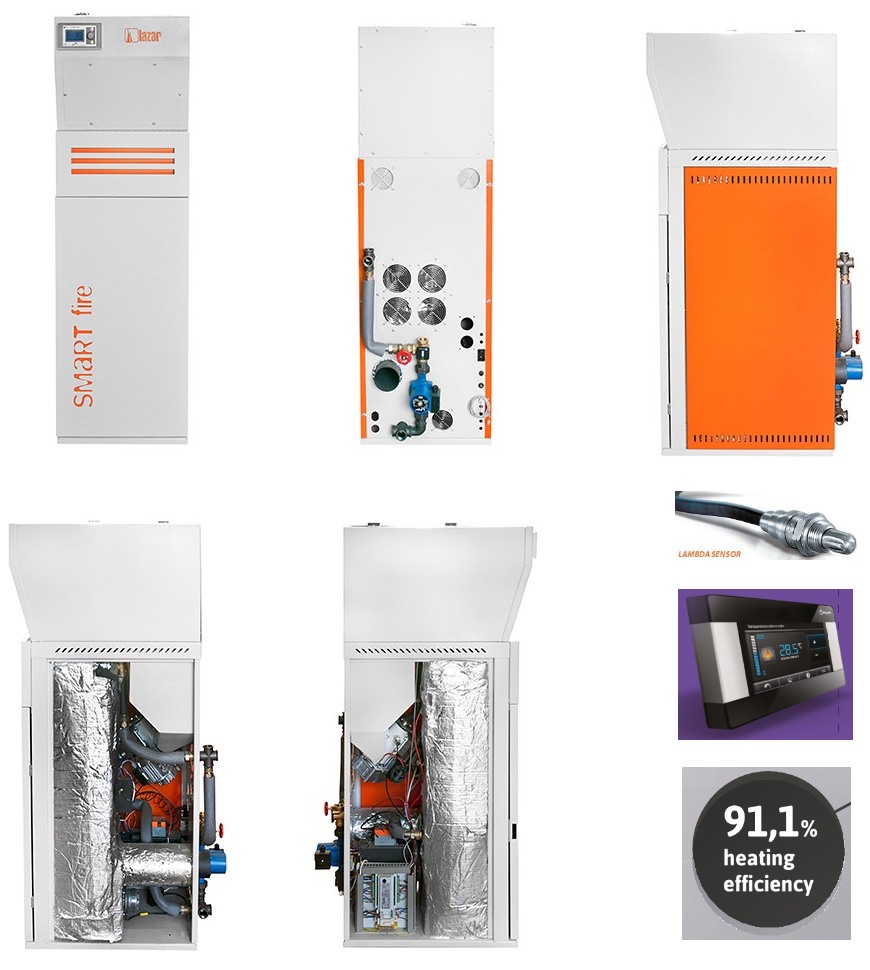 (kuva kohteelle) SmartFire SF11 Lambda pellettikattila